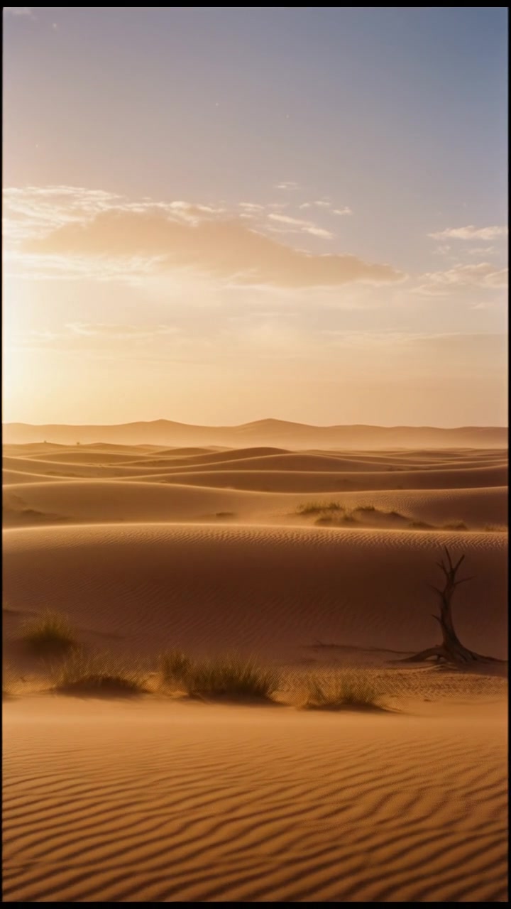 Sunrise Adventures: Experience DSD Camp's Morning Desert Safari