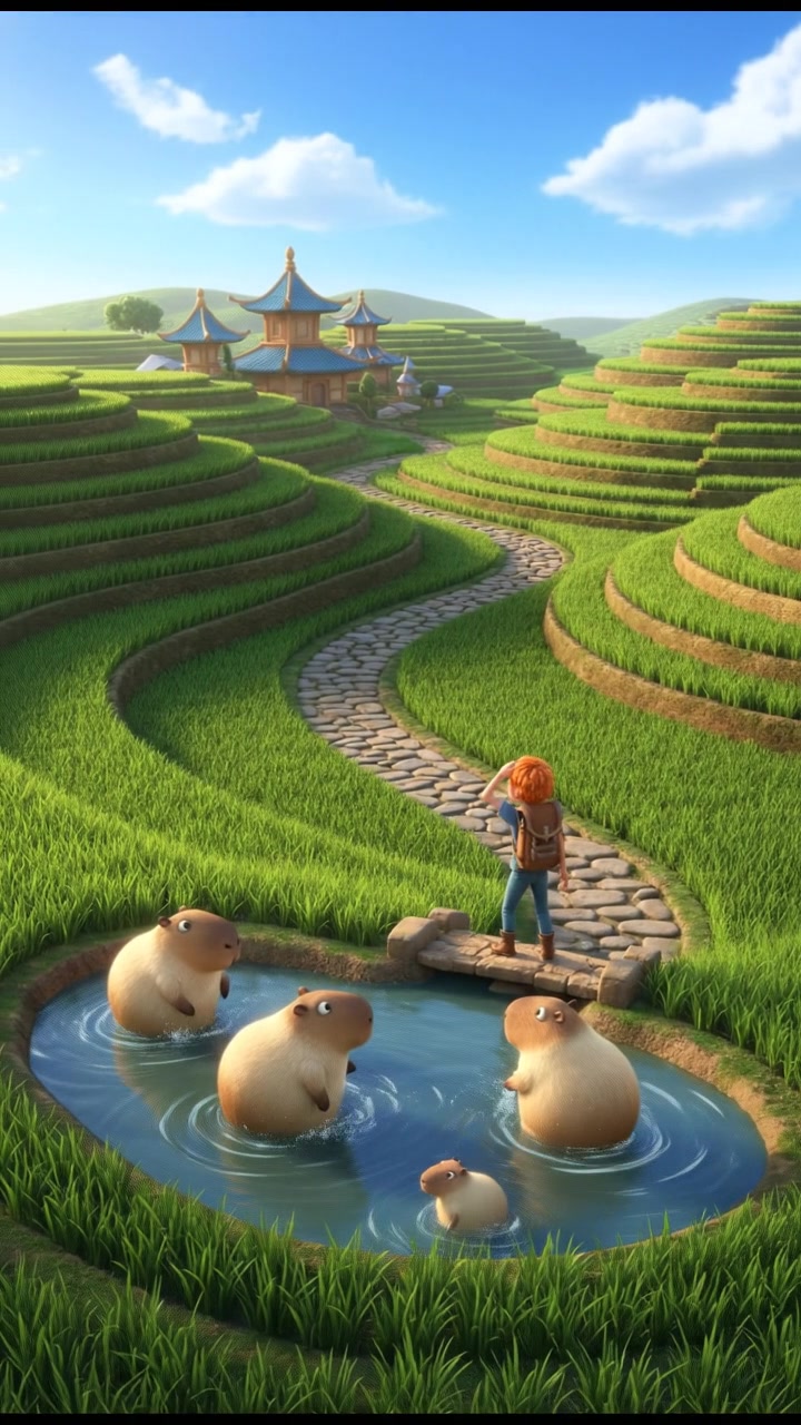 Suasana Menarik di Desa