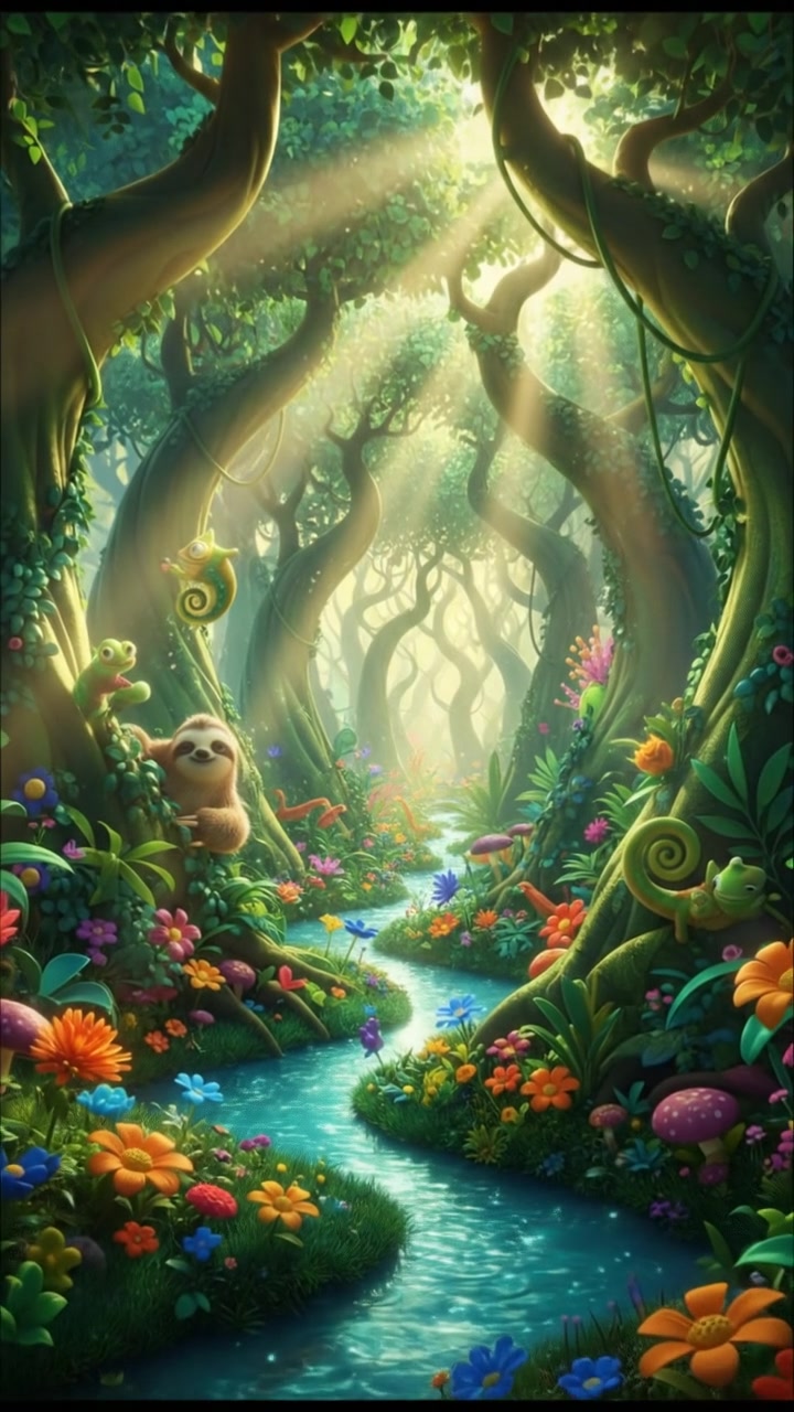 Immerse Yourself in Stunning 3D Animation!