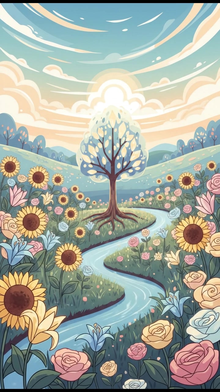 Divine Love between Krishna and Radha