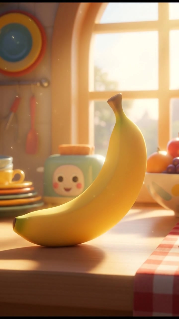 Cats Steal a Banana!