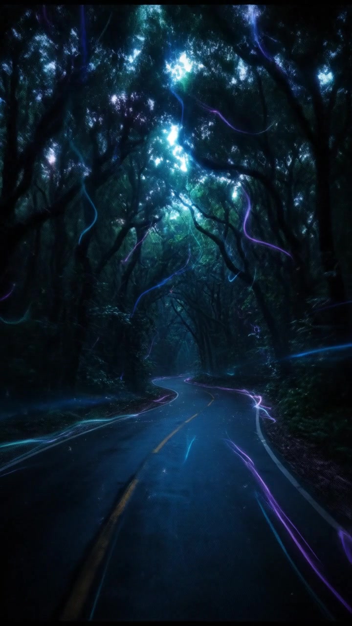 A winding road stretching through a lush forest, representing a journey ahead.