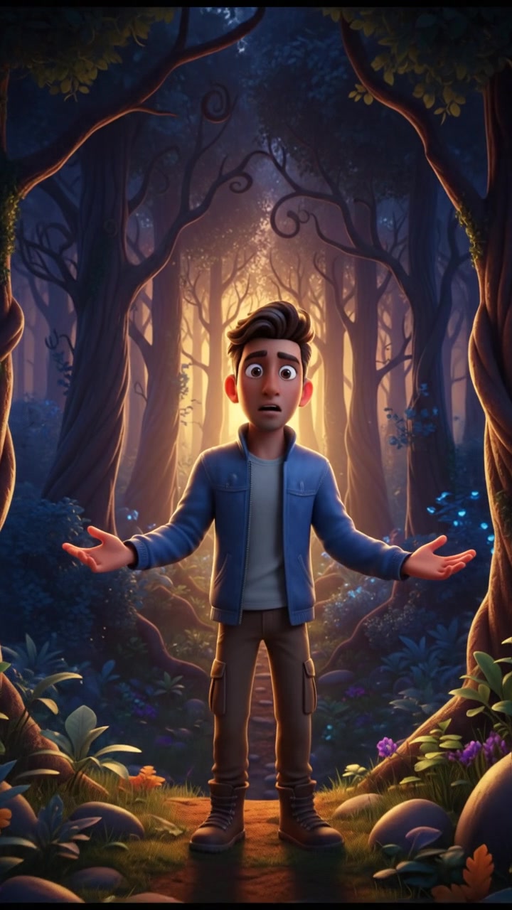 Kwaku's Dark Animal Chase Adventure!