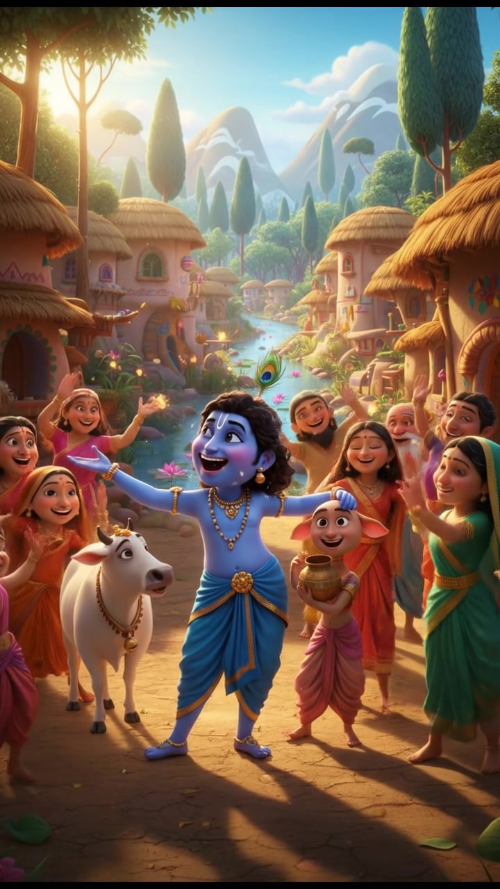 कृष्ण और कालिया नाग की महाकवि कथा