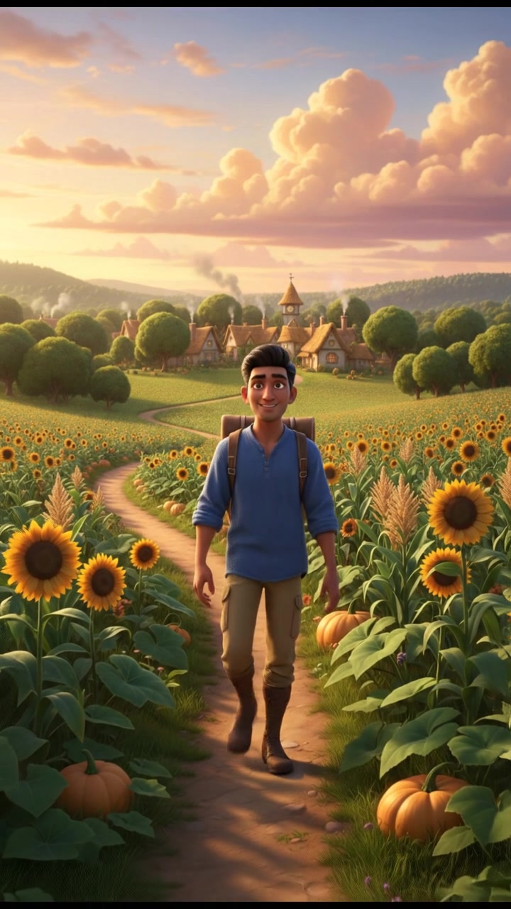 کسان اور اس کی بھینس کی کہانی