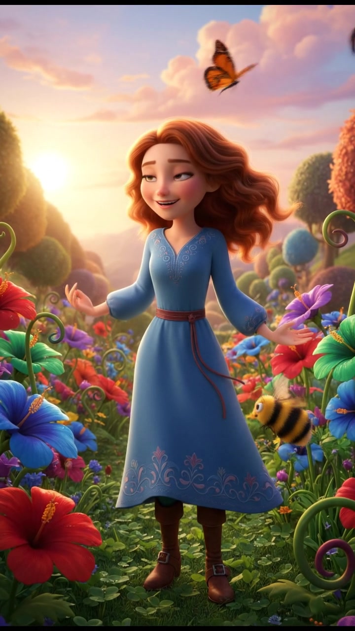 लिली और जादुई बगीचे का जादू