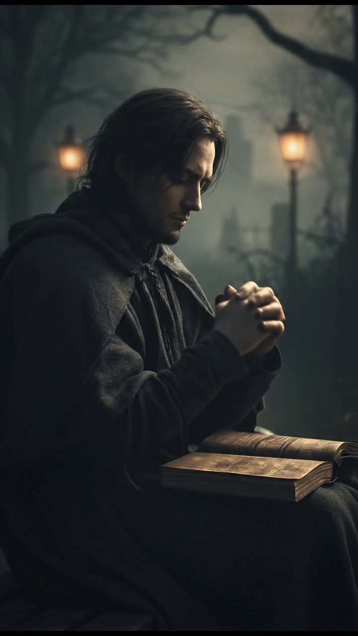 You sitting on a park bench, contemplating with a thoughtful expression.