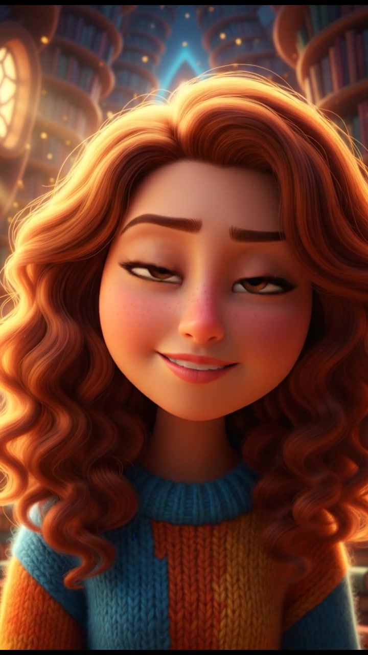 A close-up of Niharika's face, expressing curiosity as she asks her question.