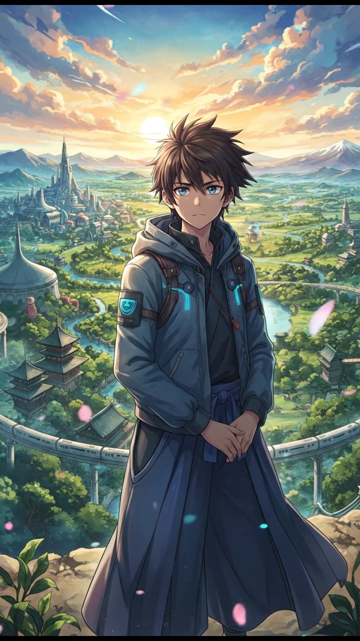 Ahmad gazing thoughtfully into the distance, his expression serious as he contemplates life.