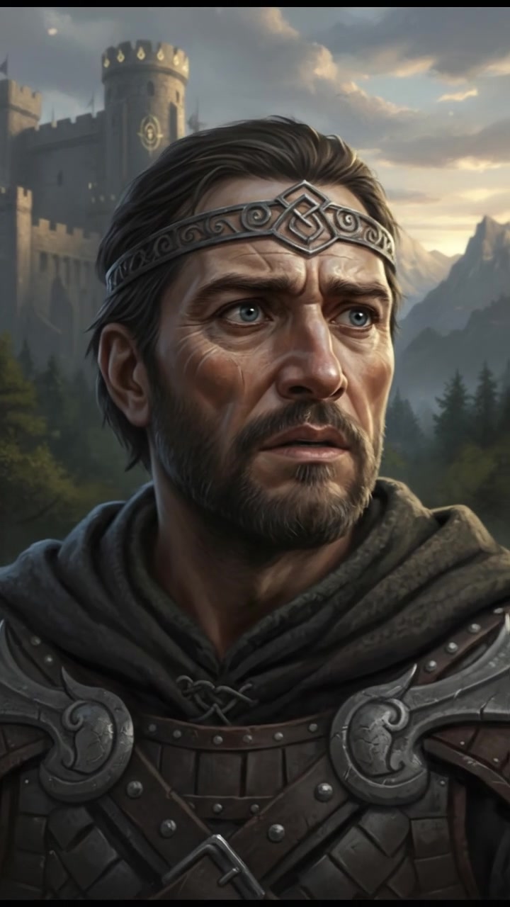 A close-up of Sang Ayah's face, showing hesitation and concern.