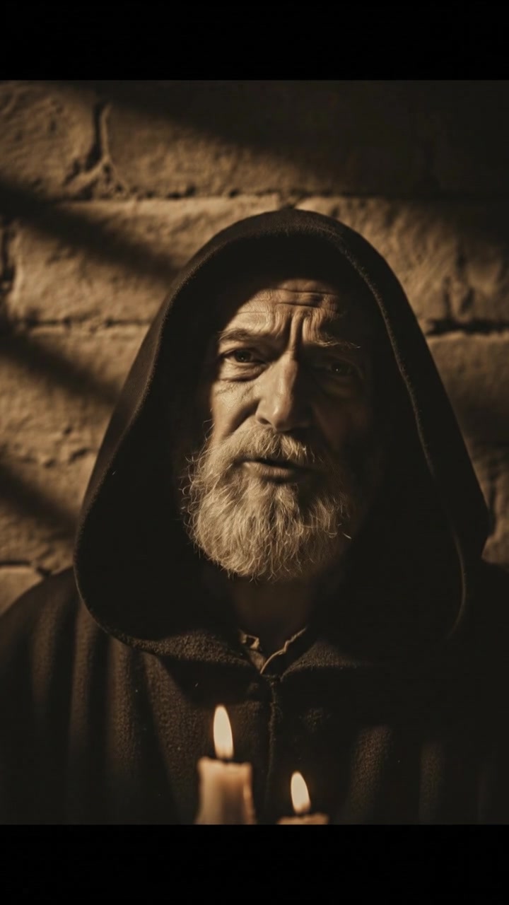 Close-up of Ahli Ibadah's face, his expression determined as he speaks earnestly.