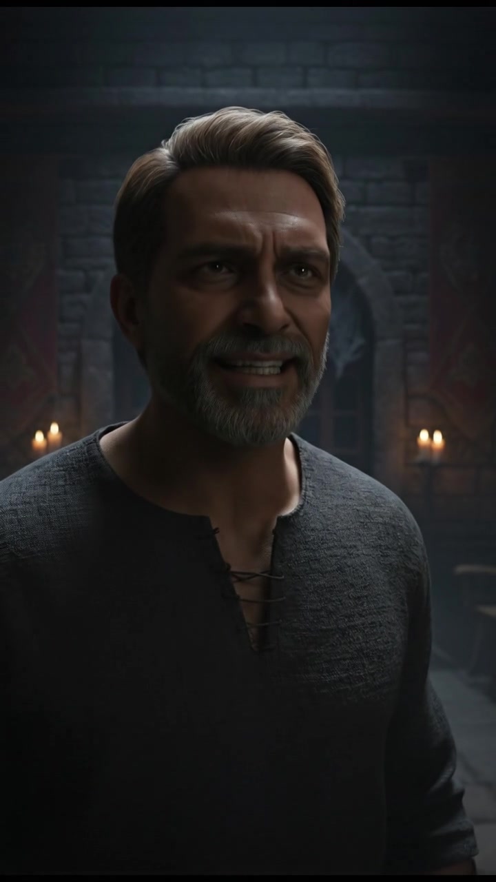 A courageous expression on You's face as he speaks out.