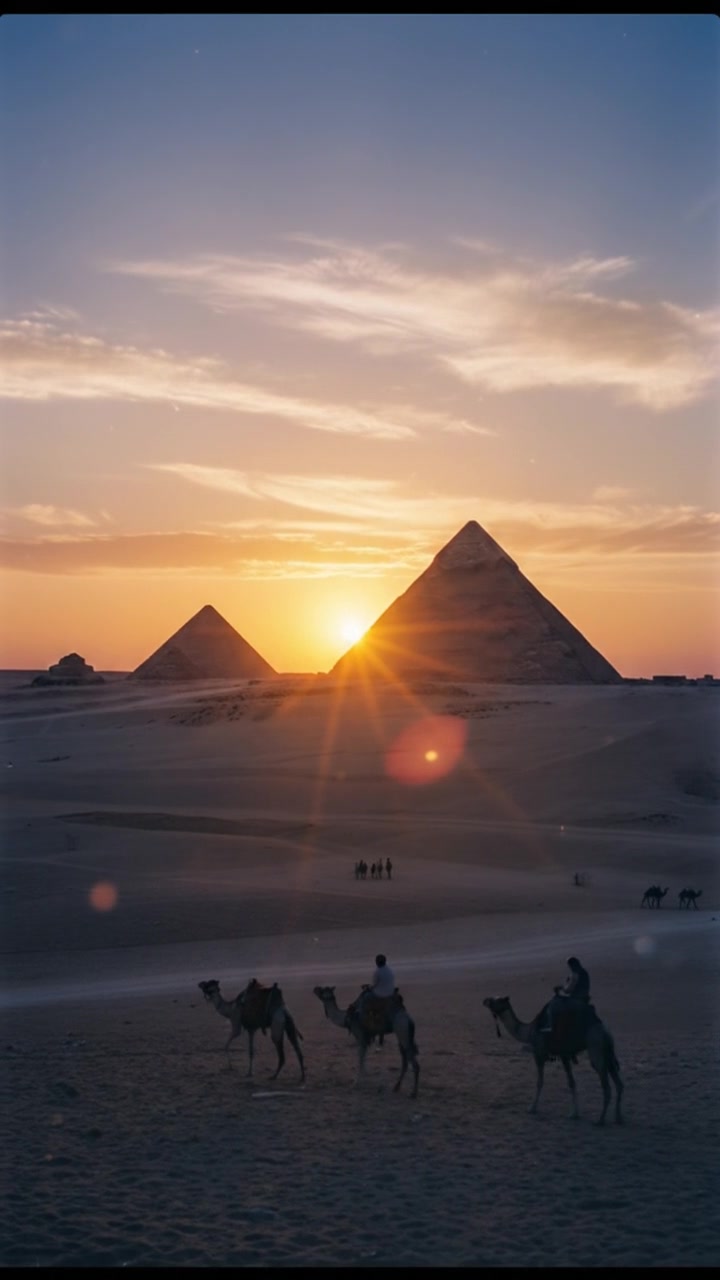 प्राचीन मिस्र के पिरामिड: मानव प्राप्ति का चमत्कार