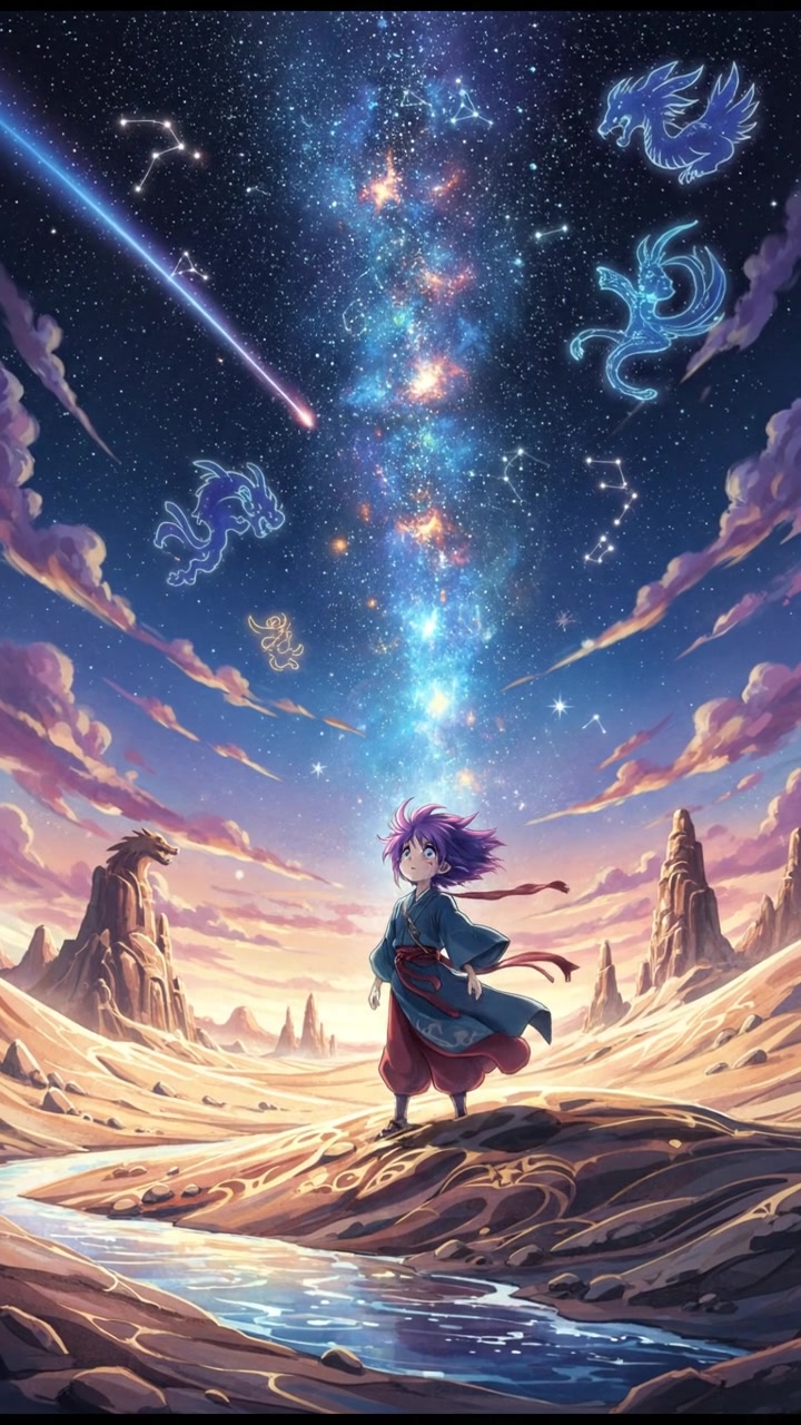 Shooting Star in Action