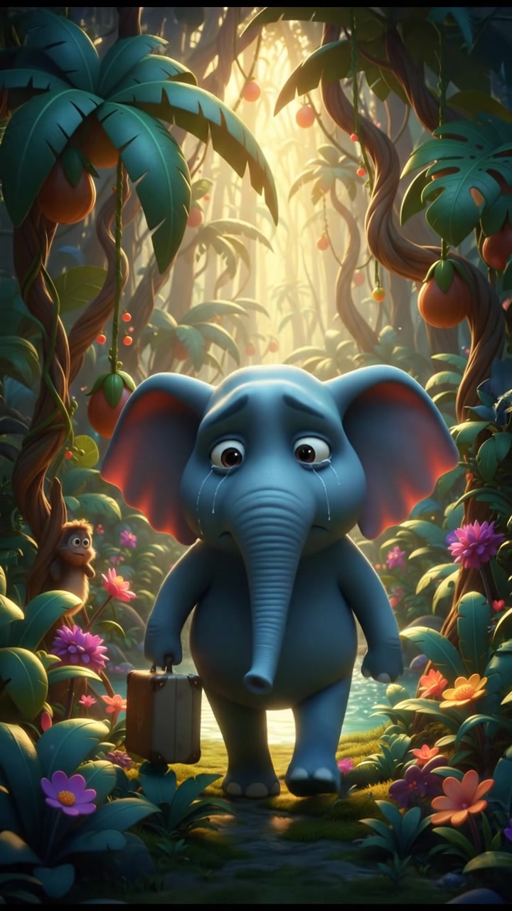 Timo si Gajah Kecil yang Baik Hati