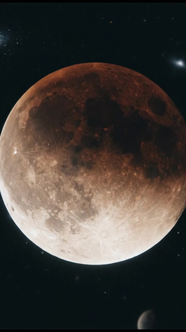 Earth's Almost Double Moon History