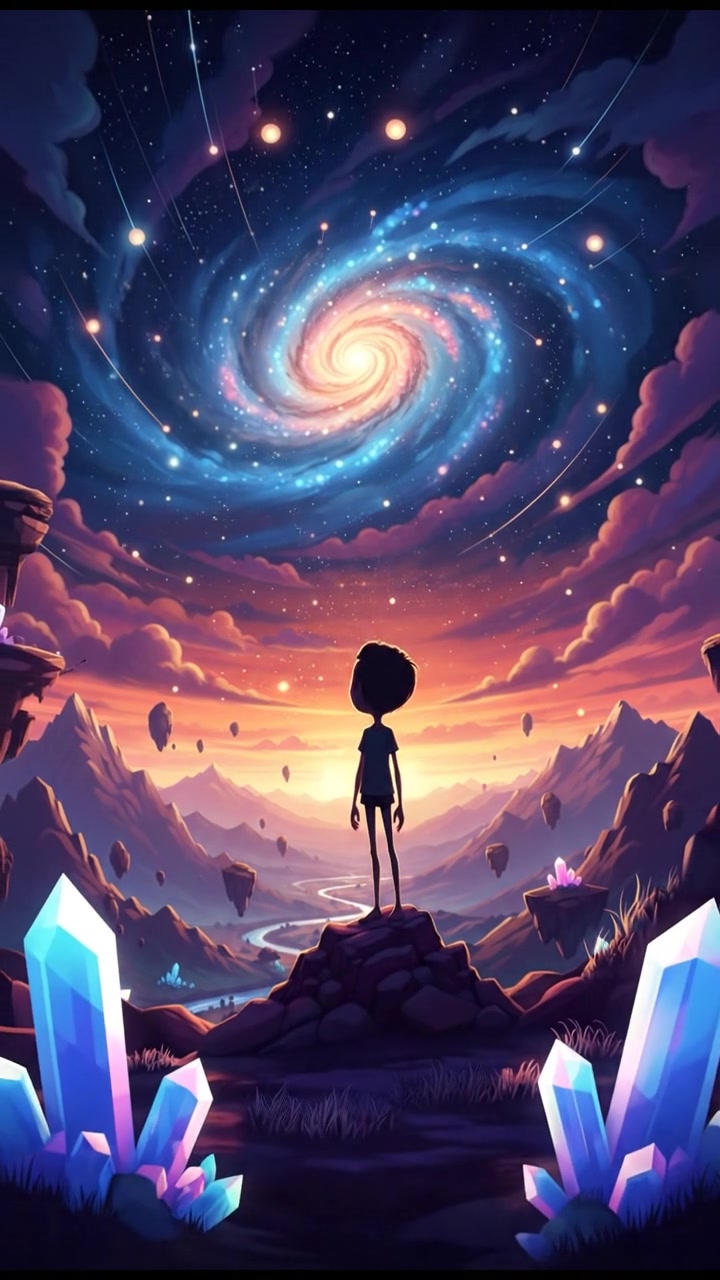 A Cosmic Adventure: Leo's Alien Encounter