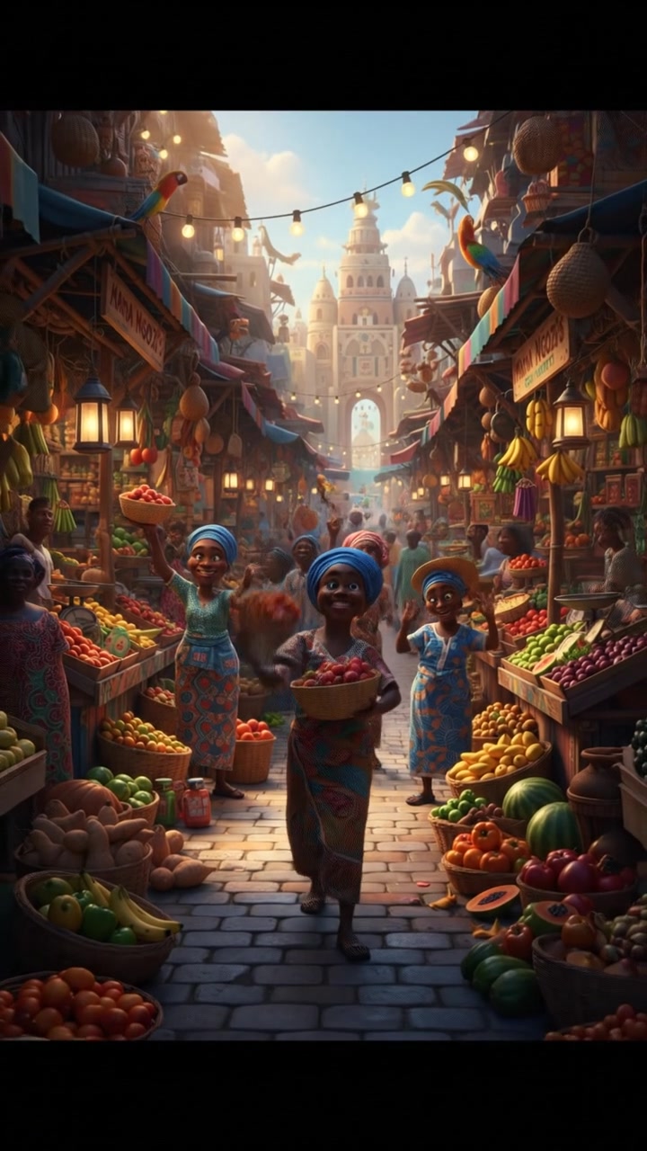 Kamau's Courage in the Market