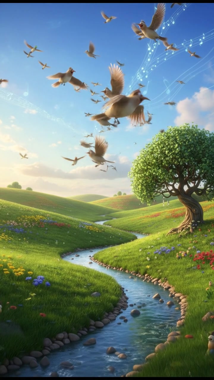 The Three Cows and the Lion