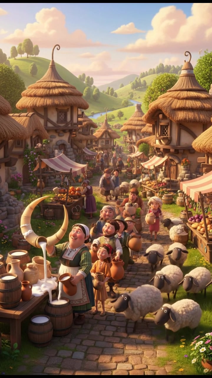 लालची दूधवाले की कहानी