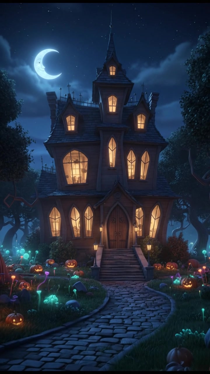 Teenagers in a Haunted Victorian House