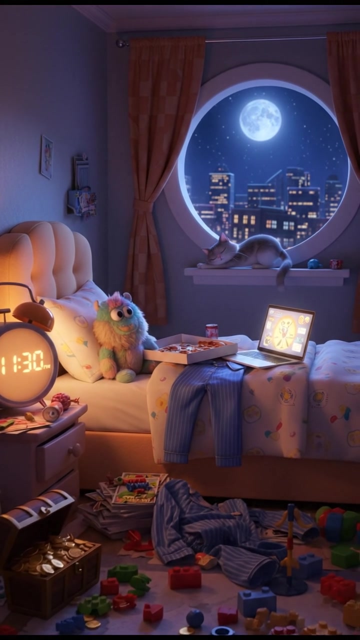 Udin dan Alarm yang Terlewat