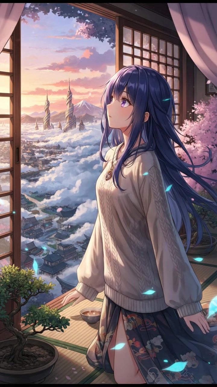 Jae standing by a window, looking outside with a thoughtful expression.