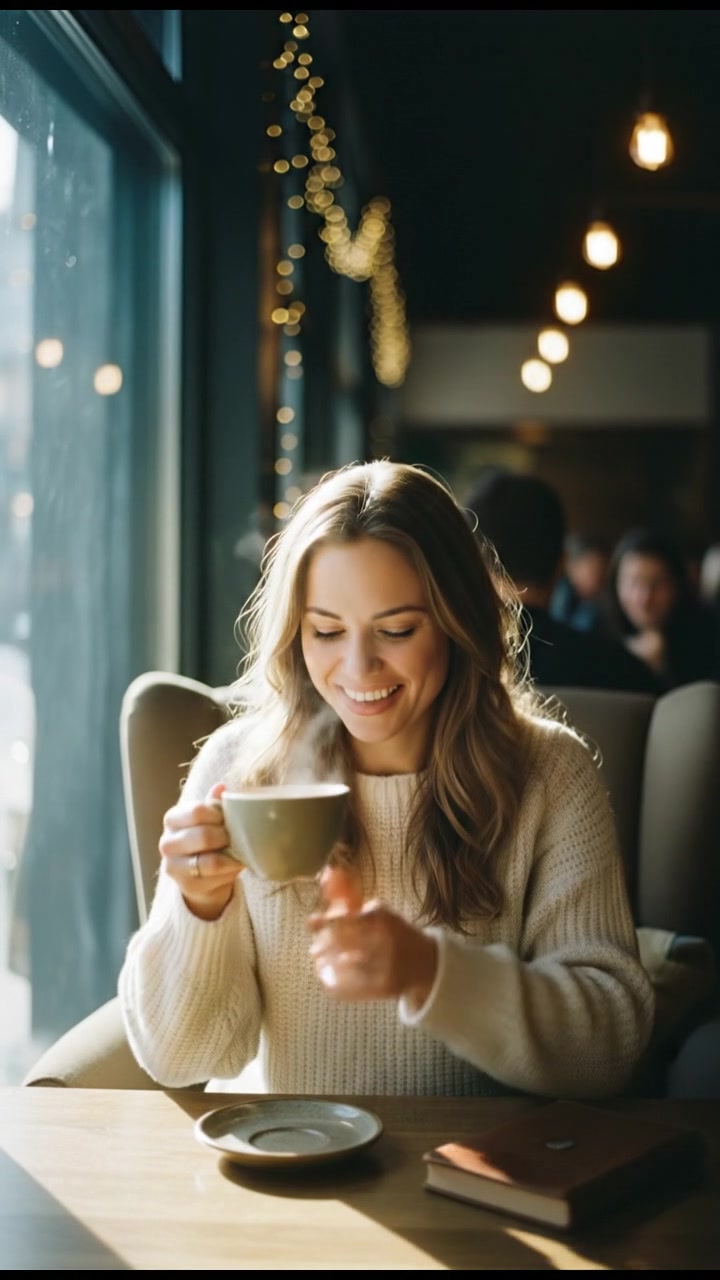 A Lady's Heartfelt Talk About Jesus Over Coffee