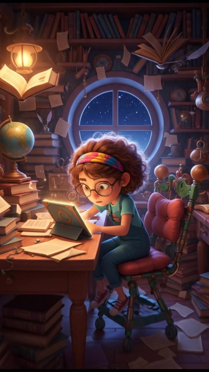 From Blank to Bold: Elara's Journey (copy)