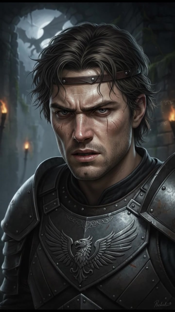 A close-up of You's face showing focus and tension as he hears the whisper.