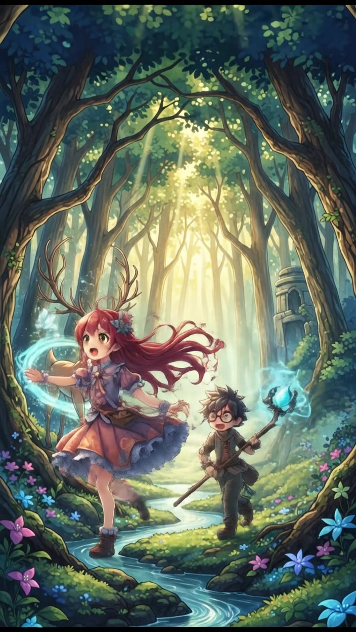 Elara and the Quest for the Crystal of Light