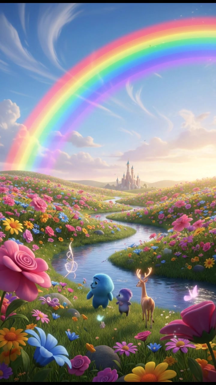 Colorful Magic in the Kids' Room!