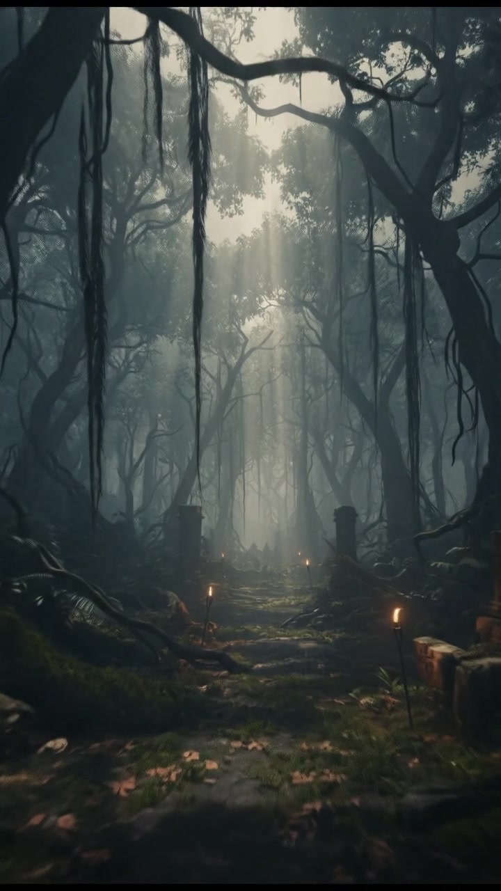 Lost in Shadows: The Forest's Grasp