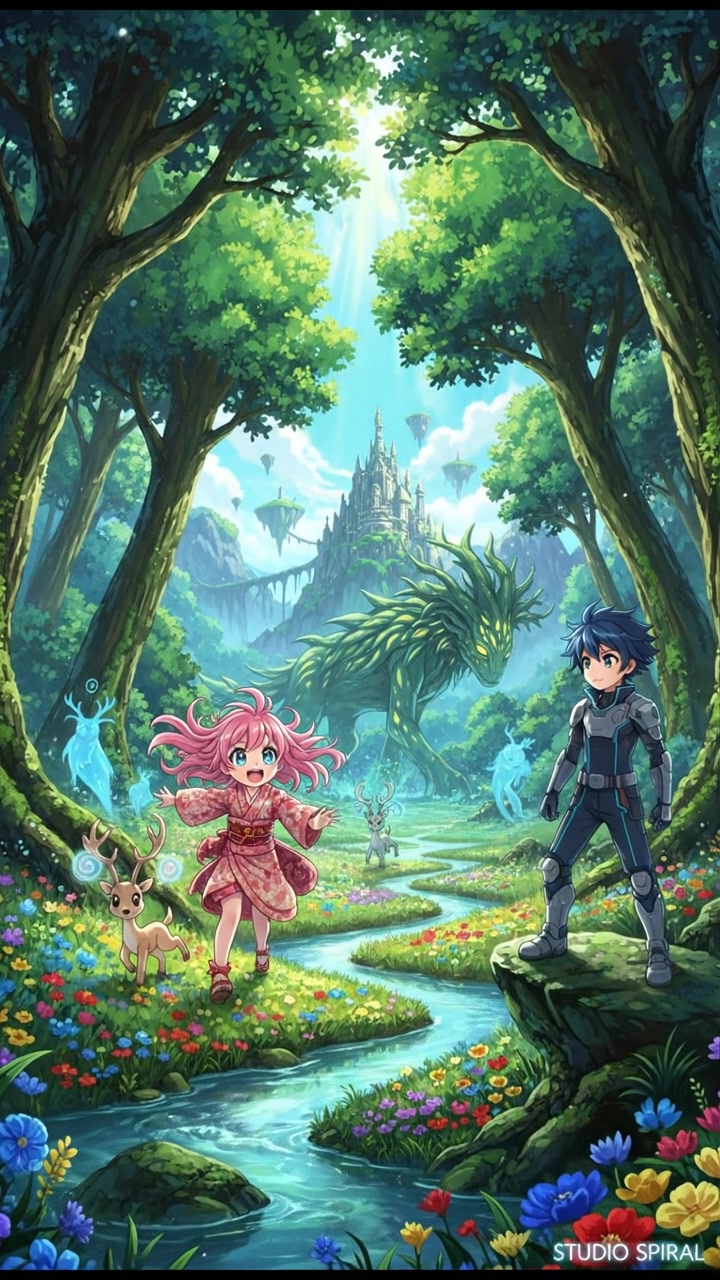 Leo the Kind Lion and His Tiny Friend Pip