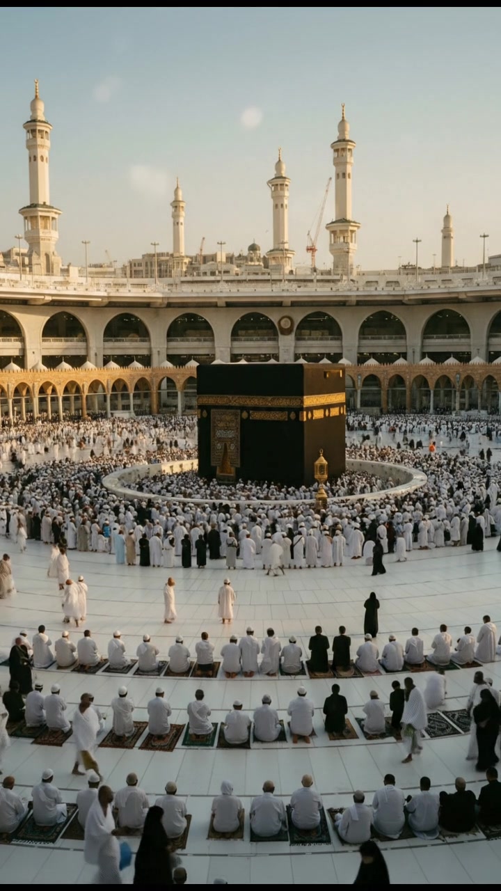 Birds Orbiting the Kaabah