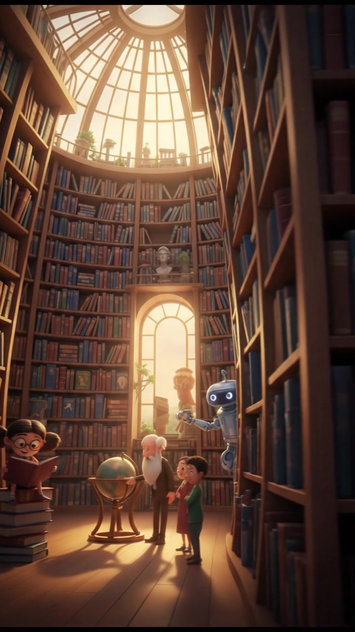 A Tale in @3D Animation Style