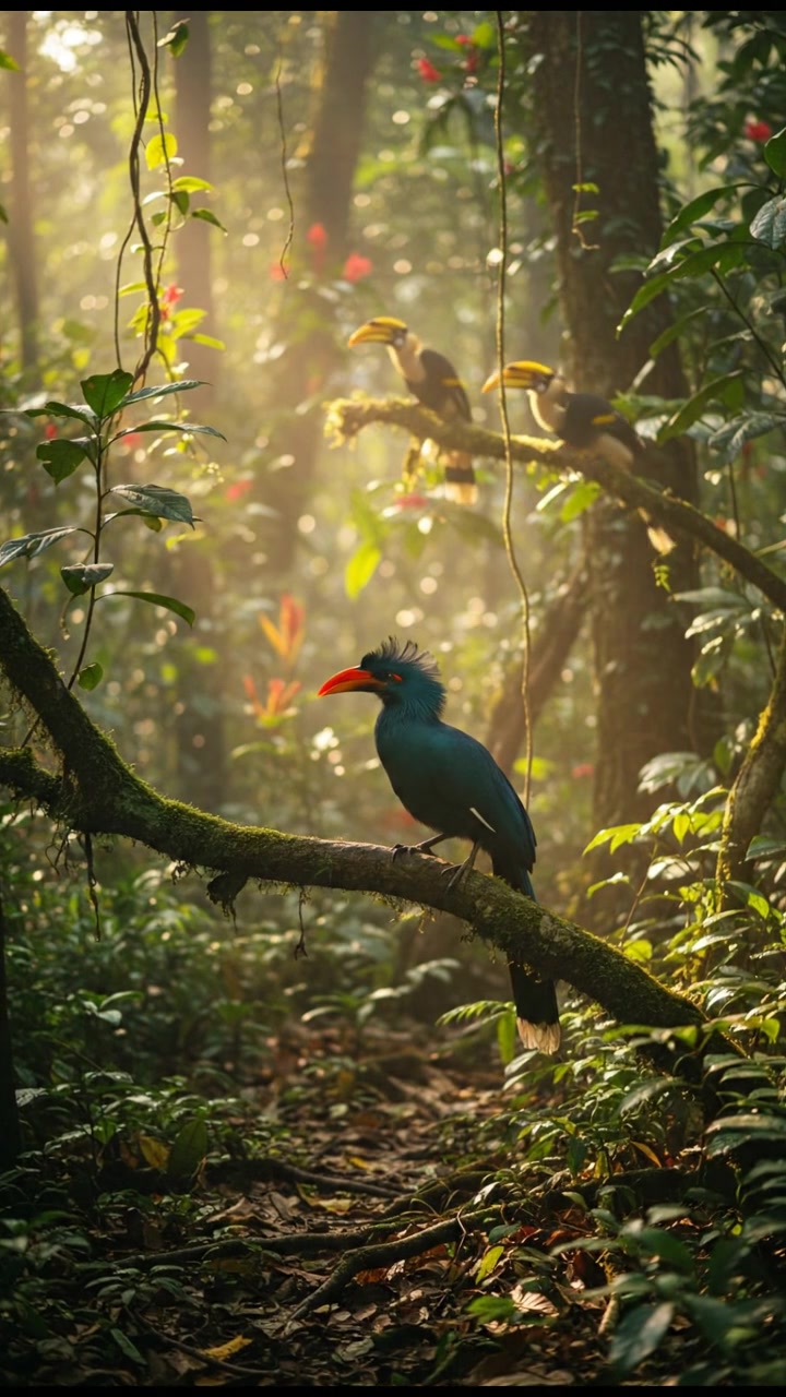 Gorilla Chanting Om Namah Shivayah with Diya