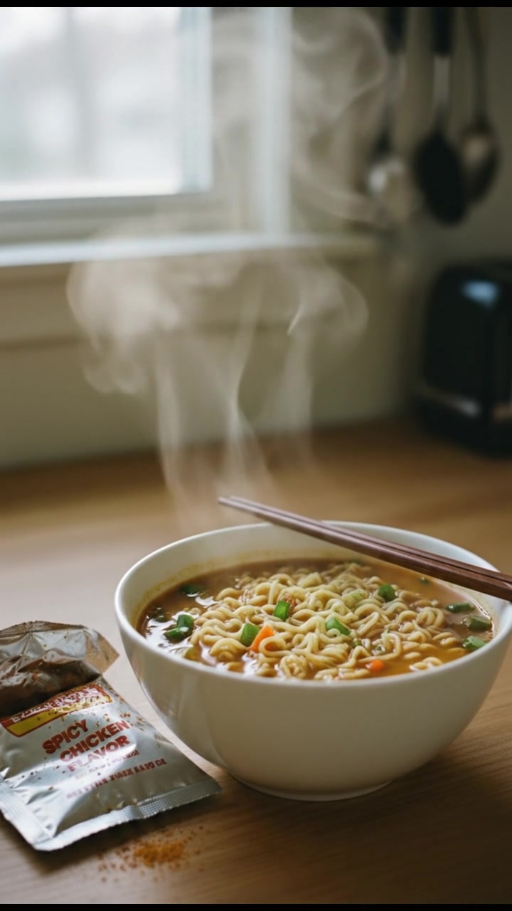 Upgrade Your Instant Noodles into Creamy Delight!
