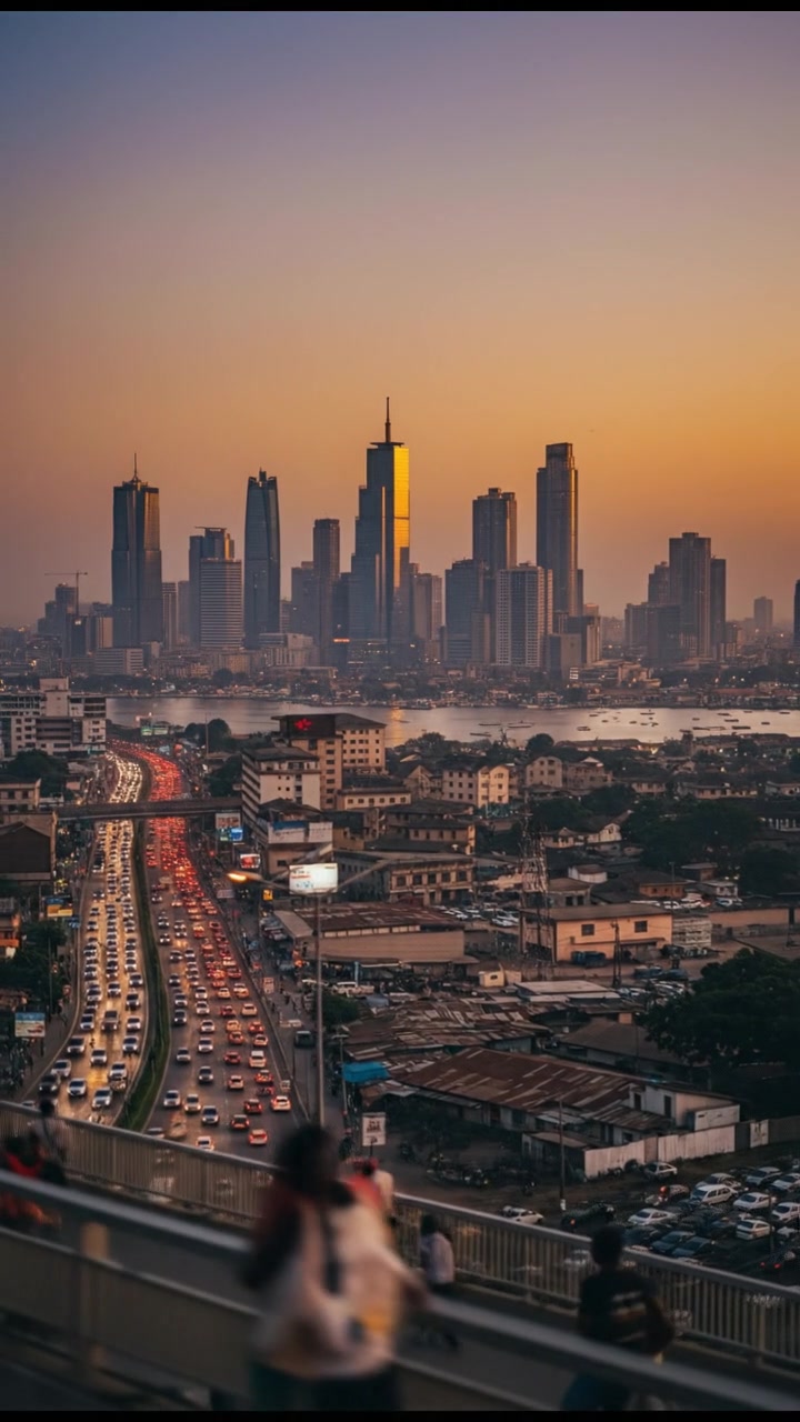 Lagos Nights: A Glamorous Evening on the Rooftop
