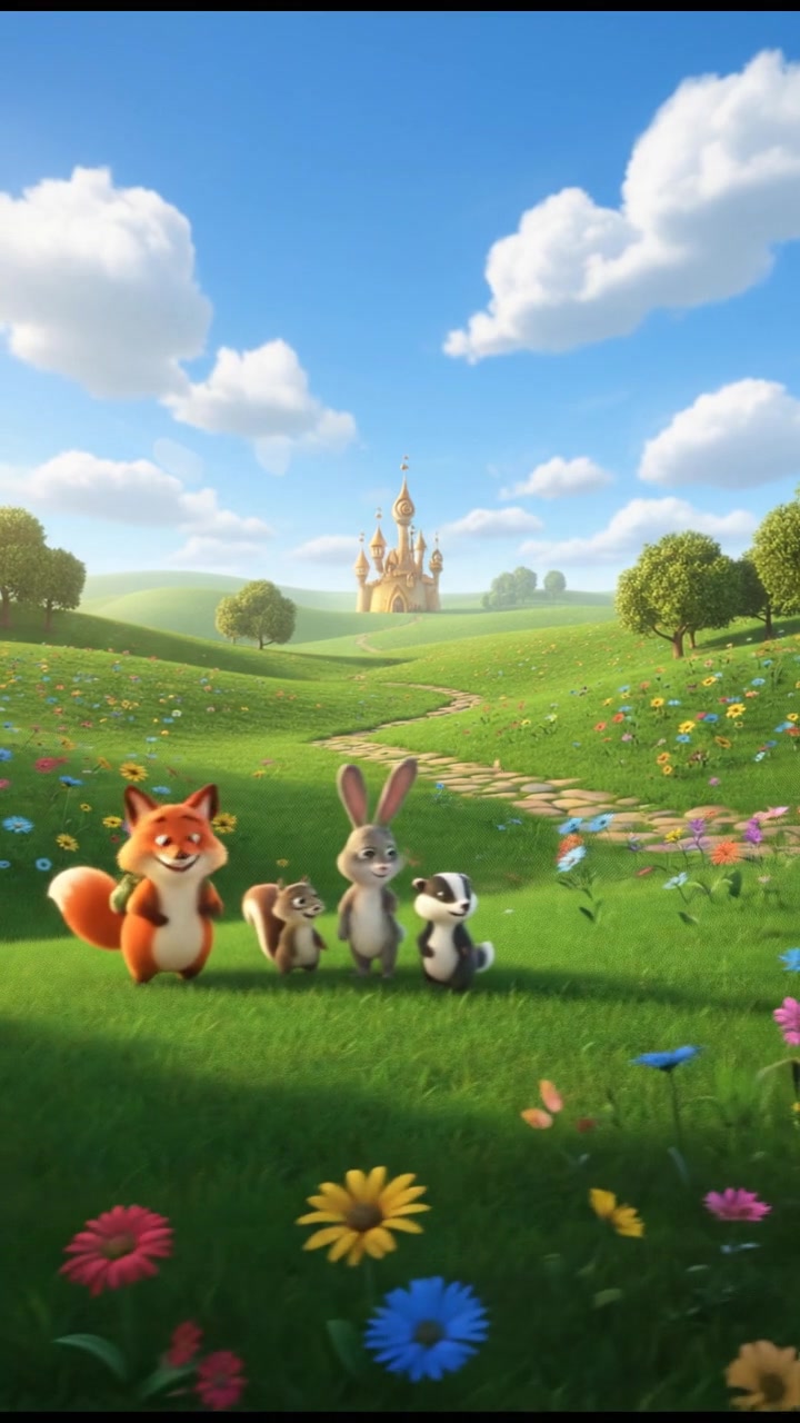 The Joyful Girl and Her Poppy