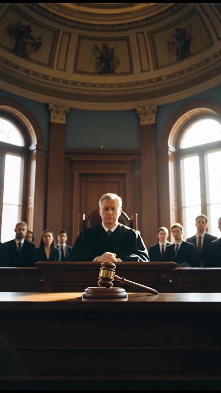 Young Lawyer vs. Senior Advocate: Tense Courtroom Drama!