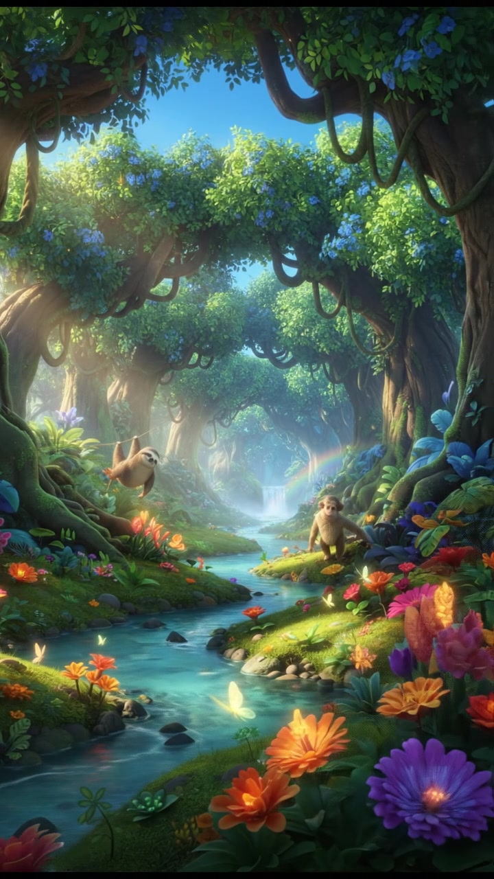 जंगल का राजा और बुद्धिमान हिरन