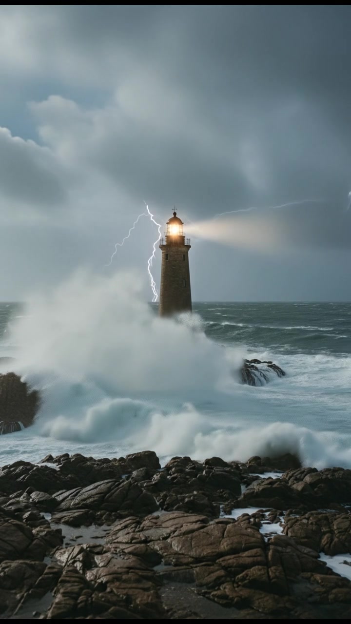 The Fall of Punta Borinquen Lighthouse