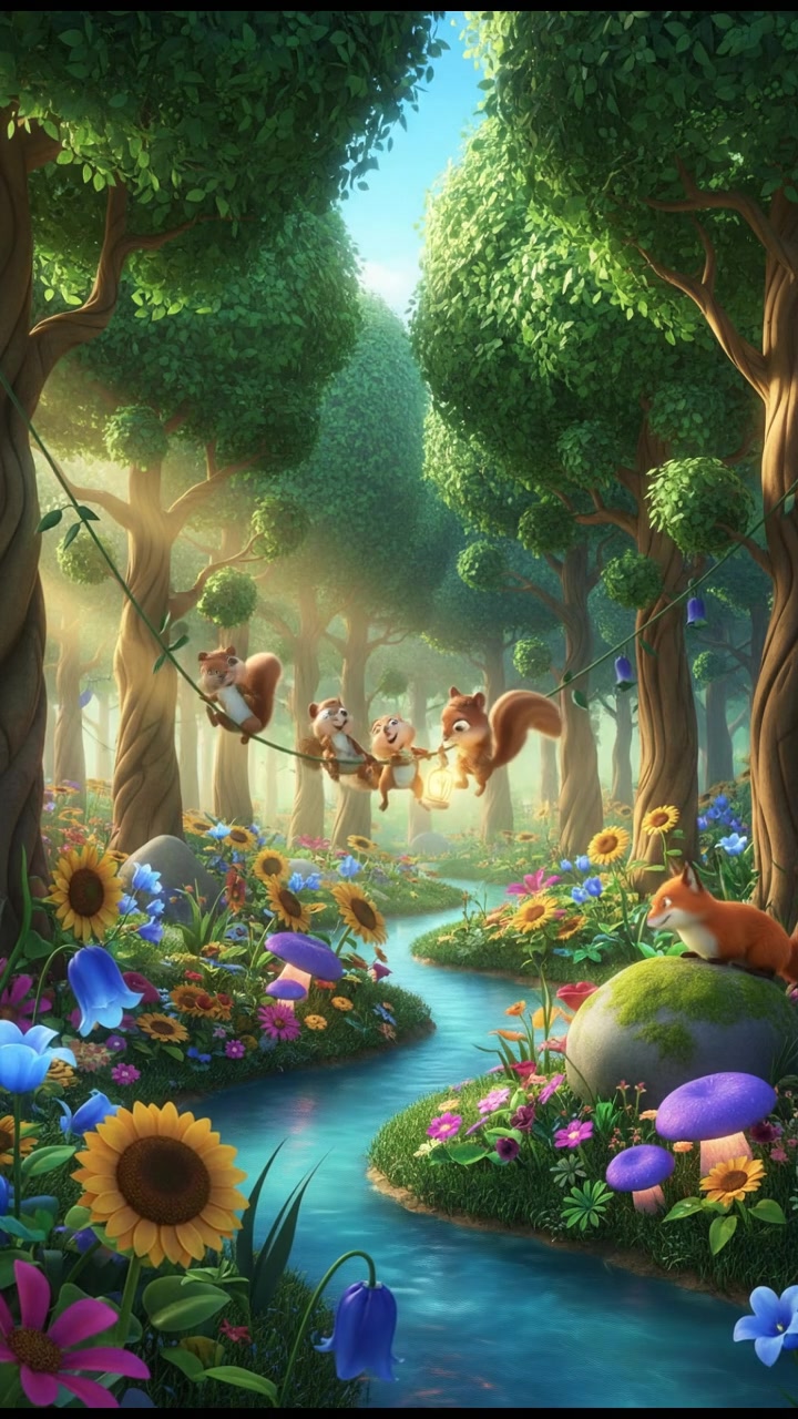 Kelinci Kecil dan Burung Imut