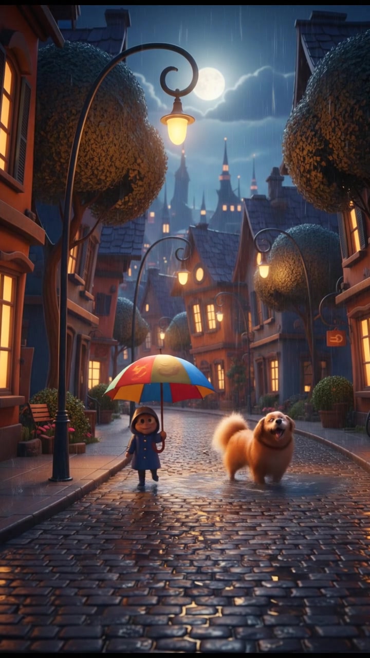 A Mother's Love in the Rain