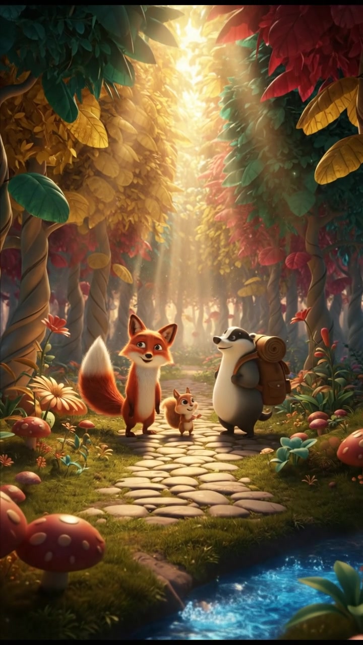 Squeaky the Forgetful Squirrel