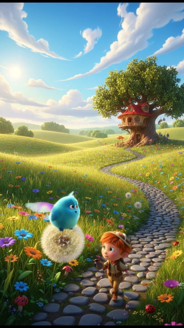 A Child's Adventure with a Horse