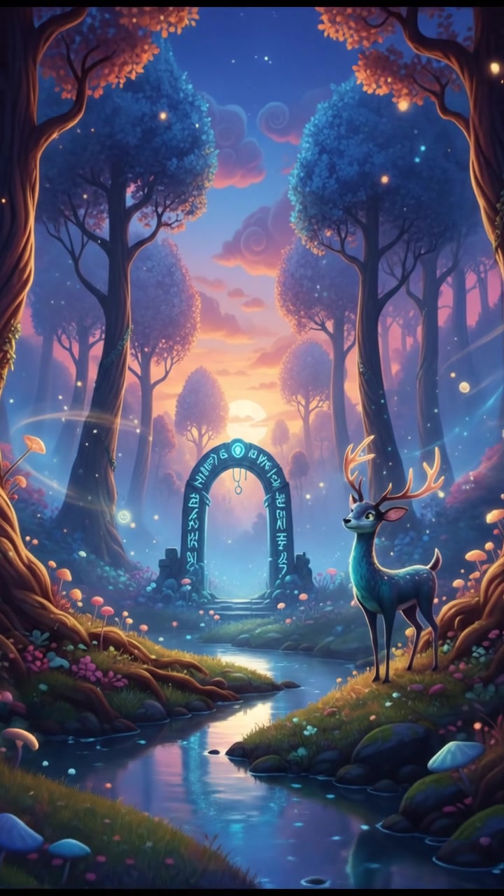 A Tale in 3D Animation Style