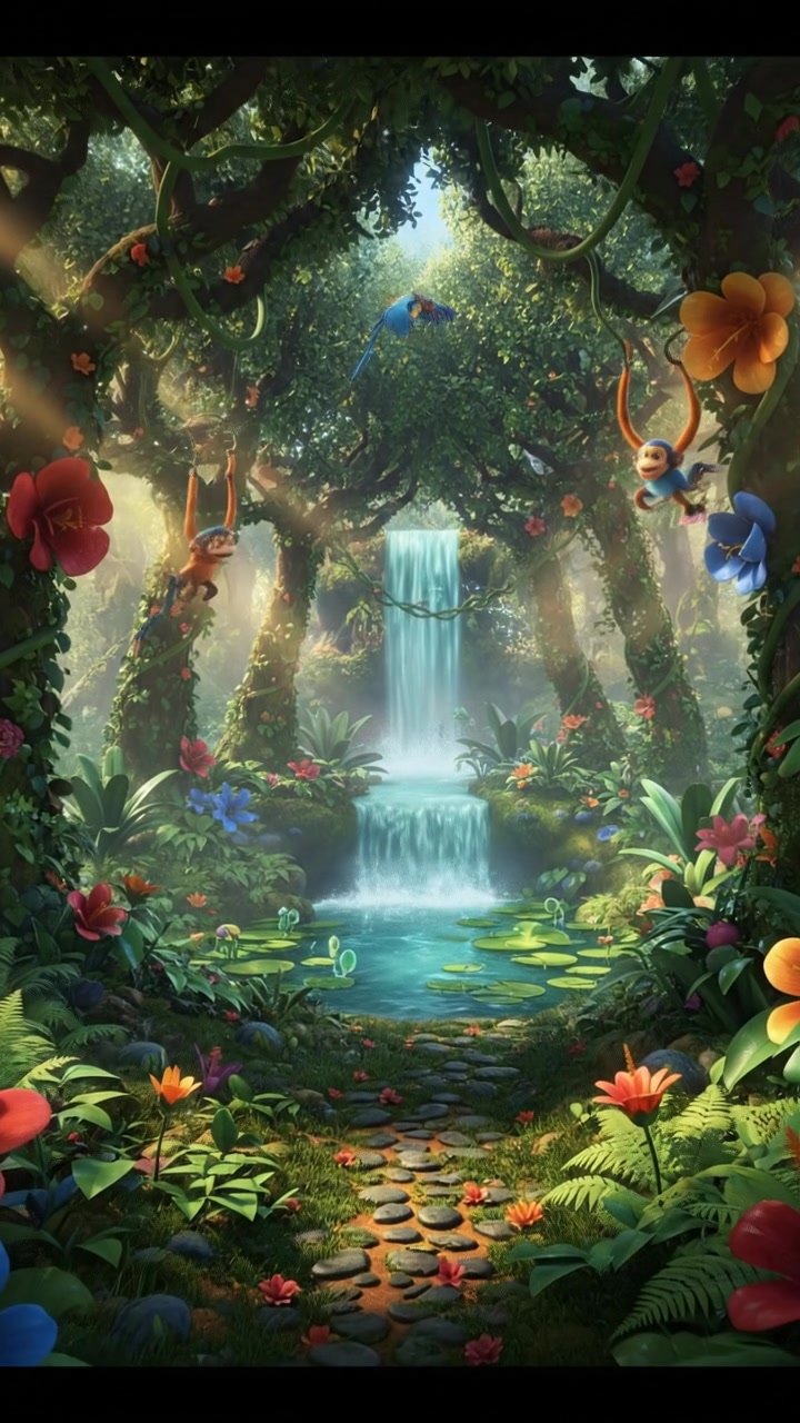 जंगल में दोस्ती: शेर और हाथी की कहानी