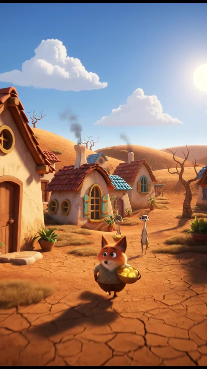 The Thirsty Crow's Clever Plan (copy)